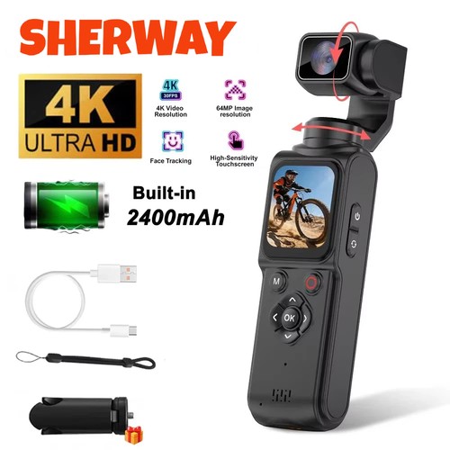 Action cam tascabile - tascabile, 64mp