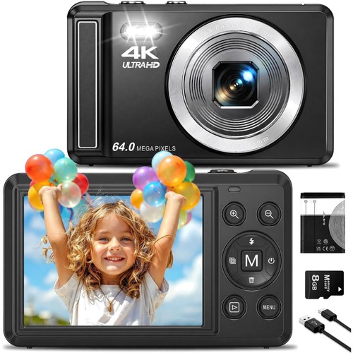 Fotocamera digitale 4k - 64,