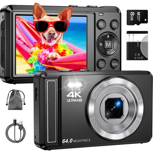 Fotocamera digitale 4k - digitale, mp